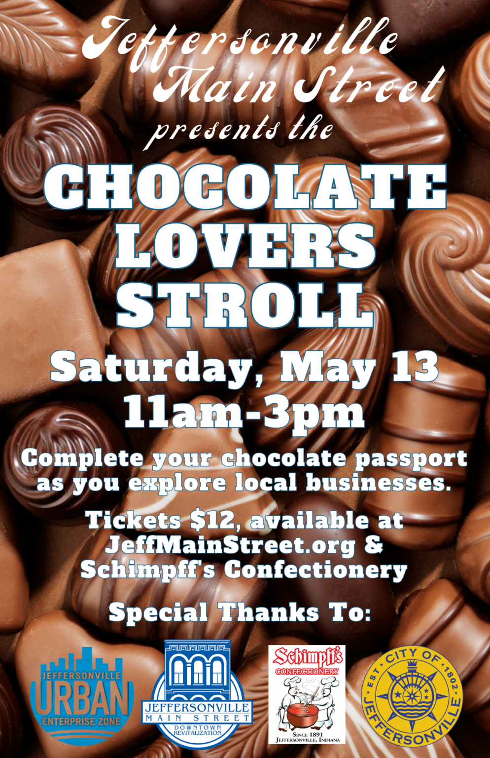 Chocolate Lovers Stroll Jeffersonville Main Street, Inc.