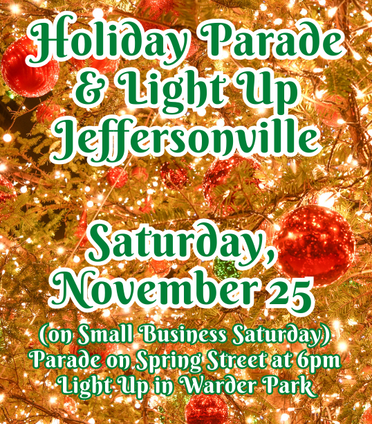 Holiday Lights Parade and Light Up Jeffersonville Jeffersonville Main