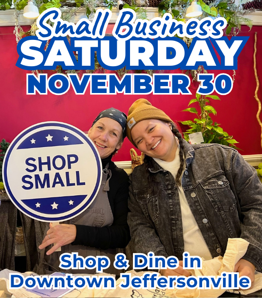 SHOP & DINE SMALL!